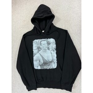 Arnold Schwarzenegger Venice‎ Muscle Beach Hoodie Sweatshirt (Men's XL) Black